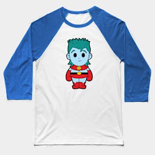 Captain Planet Chibi Baseball T-Shirt